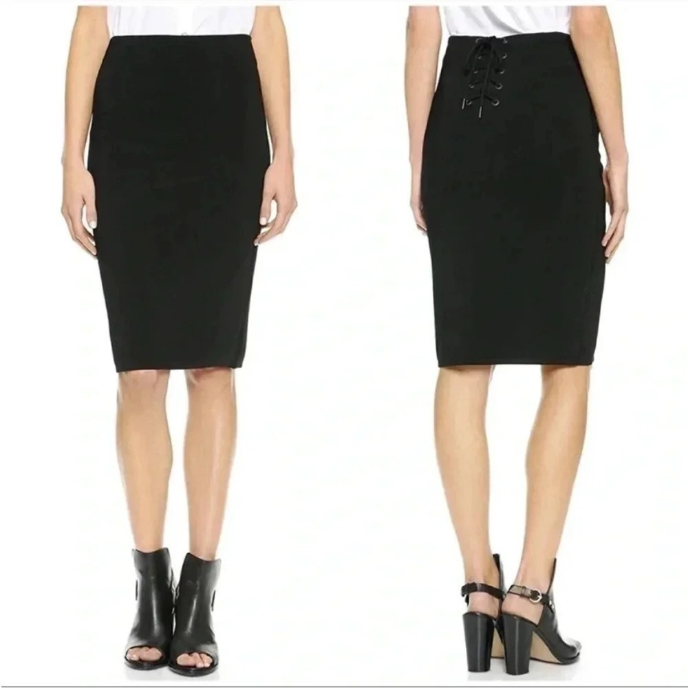 Rag & Bone knit midi skirt